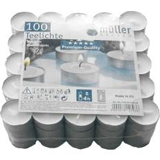 Bolsius Interior Details Bolsius 100 Pack Unscented Tea