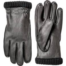 Hestra Deerskin Primaloft Rib Gloves - Black