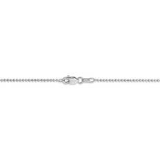 BillyTheTree Beaded Pendant Chain Anklet - White Gold