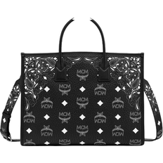 Small Aren Boston Bag in Bandana Visetos Black