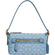 Coach Demi Bag In Signature Jacquard - Brass/Lake