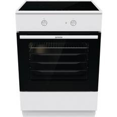 Gorenje Induksjonskomfyrer Gorenje EI9617PW INDUKSJONSKOMFYR Rustfritt stål, Hvit