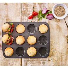 Muffinbleche Birkmann 12 mini burger brot backblech Muffinblech