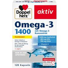 Fettsäuren Doppelherz omega-3 1.400 kapseln 120 Stk.
