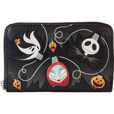 Loungefly Disney: The Nightmare Before Christmas Tree Lights Zip Up Wallet
