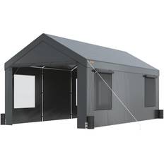 Metal Carports VEVOR Garage Tent 180 g/m² (Building Area ), Extension