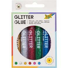 Glitzerkleber Folia folia Glitzerkleber Glitterglue, 9,5 ml, farbig sortiert