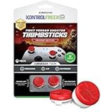 Xbox One Daumengriffe SteelSeries KontrolFreek Inferno FPS Xbox X/S & One Thumbsticks, Gaming-Zubehör, Rot/Weiß