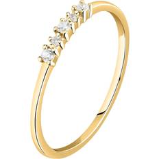 Live Diamond Women's Ring - Gold/Diamonds