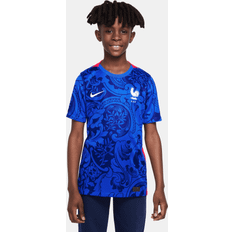 Nike France Home EC22 Youth Jersey Cobalt-Red-White, YXL