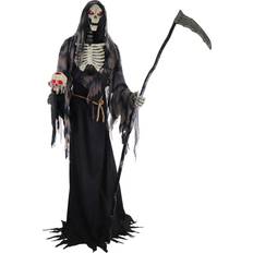 Haunted Hill Farm Lighted Animatronic Khronos The Rotting Reaper 213cm