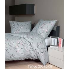 Janine Tango Bettbezug Silber, Blau (200x135cm)