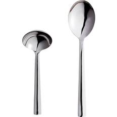 Stainless Steel Serving Cutlery Aida Raw Serving Spoon 2pcs