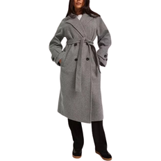 Dame - M Kåper & Frakker Nelly Warm Trench Coat - Dark Grey