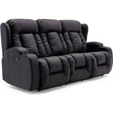 More4Homes Caesar Electric High Back Sofa 207cm 3-Sitzer