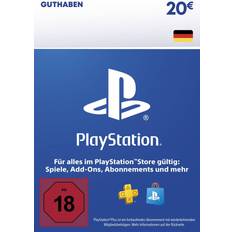 Geschenkkarten Sony PlayStation Store Gift Card 20 EUR
