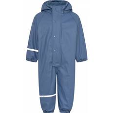 Regndresser CeLaVi Rainsuit with Fleece - China Blue (310297-7338)