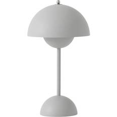 Skrivebordslamper Bordlamper &Tradition Flowerpot VP9 Matte Light Grey Bordlampe 29.5cm