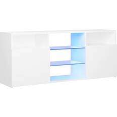 Luken Sitzbänke vidaXL LED Light White Fernsehschrank 120x50cm