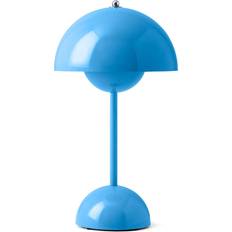 Belysning &Tradition Flowerpot VP9 Swim Blue Bordlampe 29.5cm