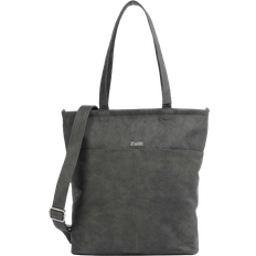 Zwei Mademoiselle.M M145 Tote Bag - Dark Grey