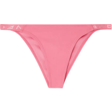 L - Polyester Bikiniunderdeler Frank Dandy Logo High Rise Bikini Bottom - Pink