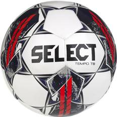 Select Fotball Tempo TB V23 Hvit/Grå/Rød Ball SZ