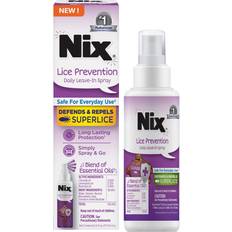 Head Lice Treatments Nix Lice Prevention Spray for Kids, A Daily Leave-in Conditioning Spray Repel