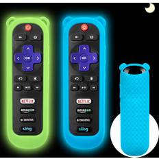[2 Pack] Protective Silicone Remote Control Case Roku