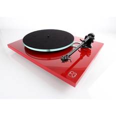 Rega Turntables Rega Planar 3 ohne System Plattenspieler rot