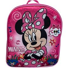 Pink Girls Disney Minnie Mouse Backpack 16 inch with Lunch Bag Set, Girl's