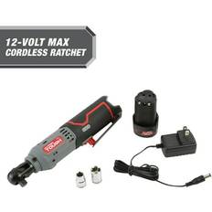 Hyper Tough 12v max 3/8-in lithium-ion cordless ratchet with 1.5ah battery