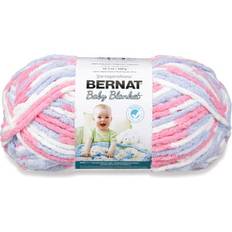 Yarn & Needlework Supplies Yarnspirations Spinrite-bernat baby blanket big ball yarn-pink & blue ombre