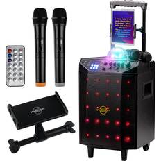 Starument Starument Portable Karaoke Machine Complete Karaoke System Wheels, 2 Disco