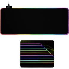 Mouse Pads axGear Gaming Mouse Pad RGB Light Color Switching