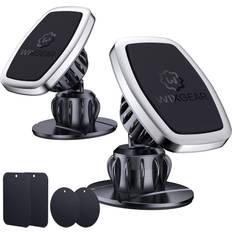 WixGear Universal Dashboard Curved Phone Car Suction Mount Holder for