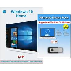 Microsoft windows 10 home Microsoft Windows 10 Home 32/64