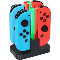 Charging Stations axGear Charging Dock Joy-con Charger Stand Station for Nintendo Switch Controller