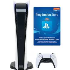 Psn Sony PlayStation 5 Digital with $25 PSN Card