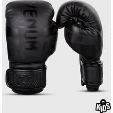 Venum boxing gloves Venum Elite Boxing Gloves Kids Exclusive Matte/Black