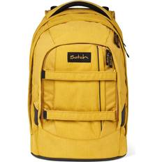 Satch Schulranzen Satch Pack Schulrucksack-Set 3tlg Retro Honey