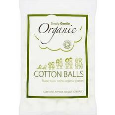 Beste Bomullsballer Simply Gentle Organic Cotton Pack of 100 Balls
