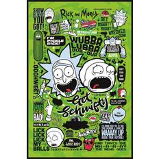 Postere på salg Pyramid Morty Poster Pack Quotes Plakat