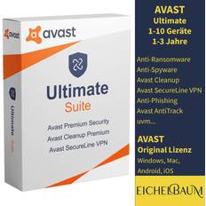 Avast ultimate verschiedene varianten multi-device esd lizenz code key