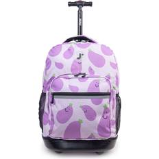 J World New York Sunrise Kids Rolling Backpack Bookbag