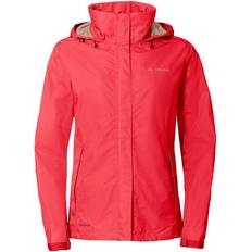 L - Rot Regenbekleidung Vaude Escape Light Damenjacke