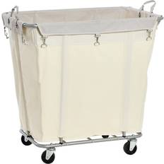 Silver Laundry Baskets & Hampers Household Essentials Commercial Laundry Cart