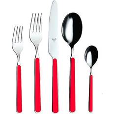 Red Cutlery Mepra Fantasia Place Cutlery Set