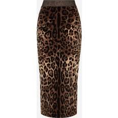 Dolce & Gabbana Chenille calf-length skirt