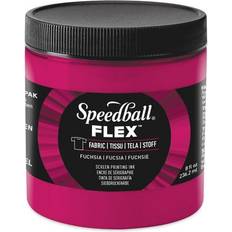 Water Based Ballpoint Pens Speedball Flex Screen Printing Fabric Ink Fuchsia, 8 oz